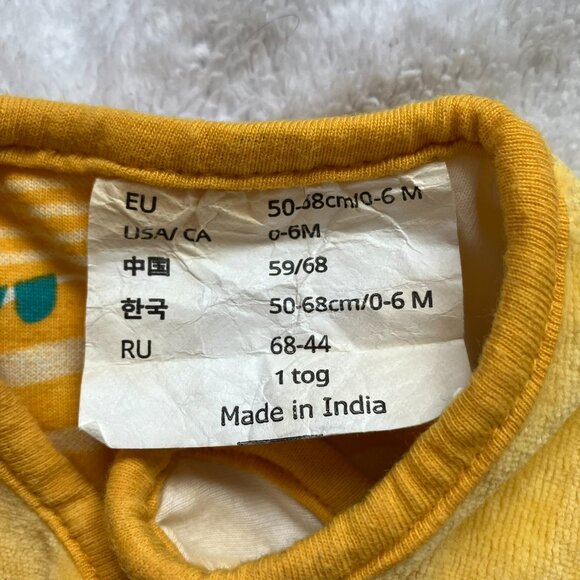 IKEA 0-6M Cotton Sleep Sack 1.0-TOG Neutral GUC Baby Swaddle Sack - Picture 6 of 16